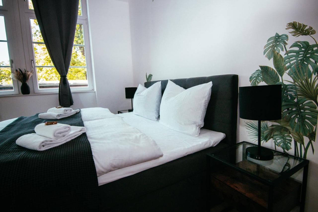Oasis Appart - Wohnen Im Koenigspark - Elbhang Dresden - Grosse Terrasse - Netflix - Tg Bagian luar foto